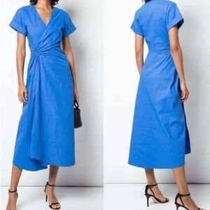 A.L.C. Linen Blend Midi Dress